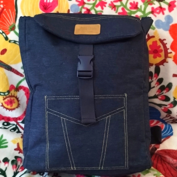 JEAN PAUL GAULTIER Denim Weekender Backpack NWT - Picture 2 of 10